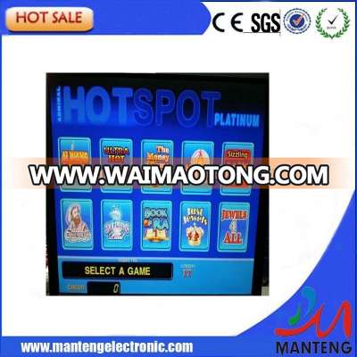 2015 New Arrival Coolair Hot Spot Platinum 10 in 1 game board.